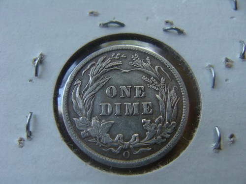 1905 0 BARBER DIME NICE DETAILS SILVER COIN VF - Picture 5 of 5