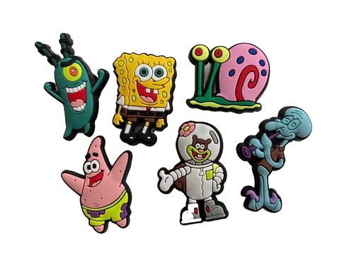 Schuh Charms Meer Lustig Schwamm Cartoon Figur Charm Hochwertig