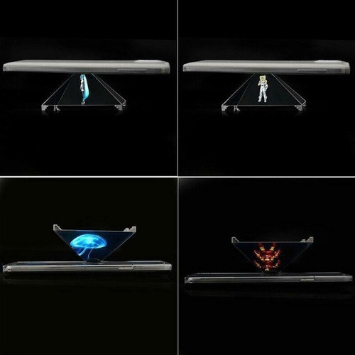 3D Holographic Hologram Display Pyramid Projector Video 2022 Tab U3U2 Phone P7X9 - Zdjęcie 12 z 12