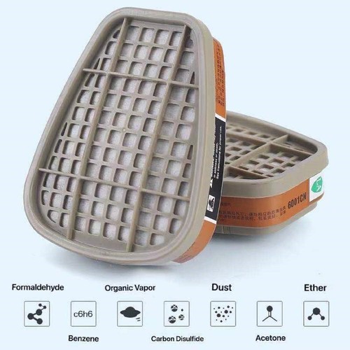 Organic Vapor & Dust-Proof Respirator Filters 30PCS Pack - Advanced Protection - Picture 7 of 9