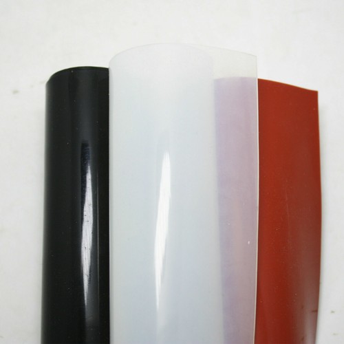 Joint tampon feuille caoutchouc silicone souple rouge noir blanc haute température 1 mm 2/3/4/5/6 mm - Photo 8/9