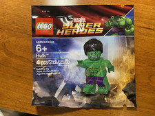 LEGO 5000022 Marvel Super Heroes Hulk Minifigure New in Sealed Bag