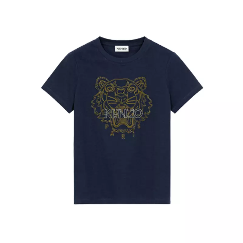 Kenzo Women s Tiger T Shirt FB62TS8464SL Navy BRAND NEW WITH TAG