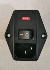 TE CONNECTIVITY CORCOM PEOSSDSXA POWER ENTRY MODULE