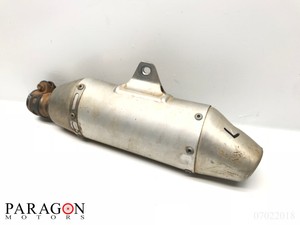 07-2-Honda-CRF250R-CRF250-CRF-250-250R-Exhaust-LEFT-Muffler-Pipe-Tail-Silencer