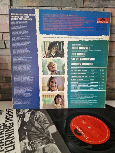 John Mayall - The Turning Point Vinyl. Polydor 1969 583 571 - Picture 5 of 5