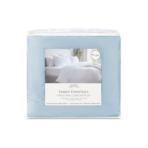 Juego de edredón cama en bolsa Family Essentials (opciones de tamaño y color - Imagen 116 de 151