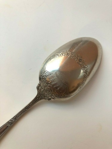 Antique Georgian Sterling Silver Tea Spoon By Towle 1850-1889 - Picture 2 of 11