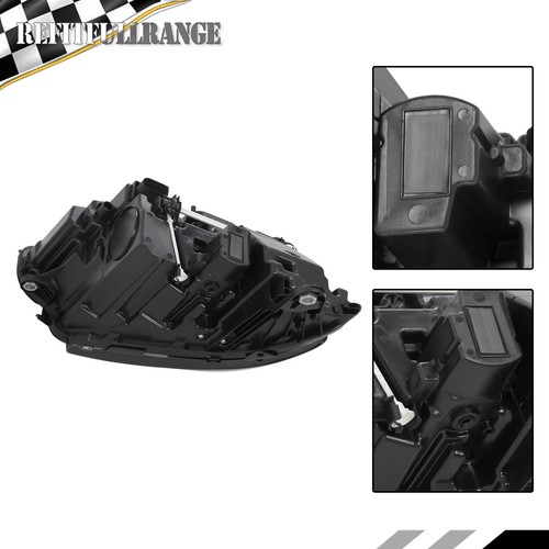LED Headlight Black For 2017-2019 20 Mercedes Benz E-Class W213 E300 Driver Side - Picture 8 of 14