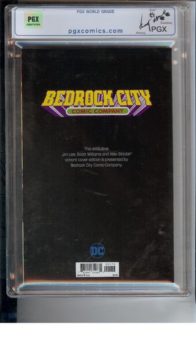 Detective Comics #1000 PGX 9.8 "VARIANTE BEDROCK CITY COMIC COMPANY" - Foto 2 di 2