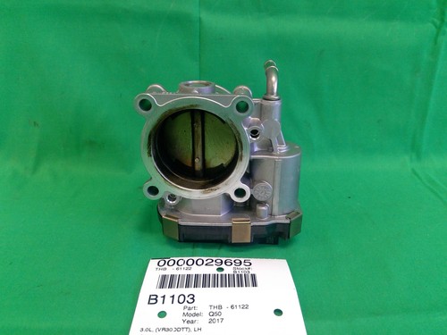 16-23 INFINITI Q50 Throttle Body/valve Assy 3.0L LH - Afbeelding 6 van 11