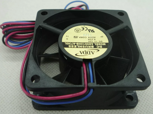 qty1 For ADDA DC BRUSHLESS FAN AD0612HB-A73GL ~ 12V ~ 0.23A (3 wire) - Picture 2 of 3