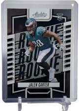 Jalen Carter 2023 Panini Absolute Football Rookie RC #107 Philadelphia Eagles