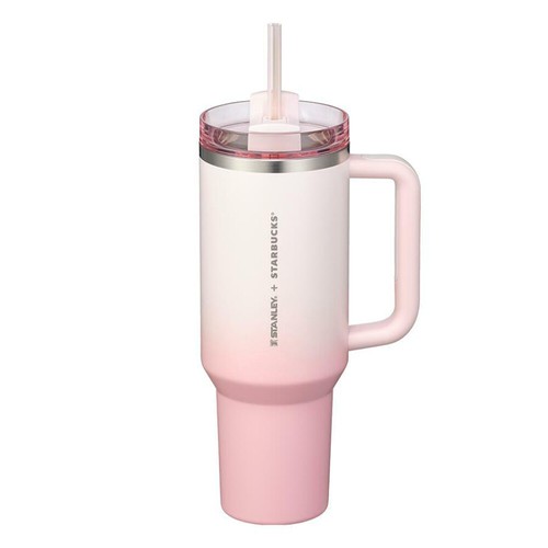 STARBUCKS KOREA 2024 SS Stanley Quencher Tumbler 1183ml(40oz)  Limited Edition - Picture 5 of 14