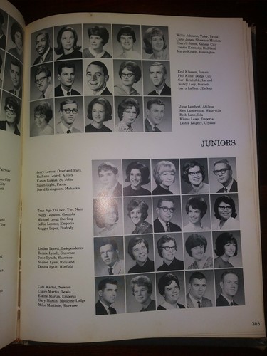 1965 Kansas State Teacher's College "The Sunflower" Annual Yearbook - Picture 7 of 11