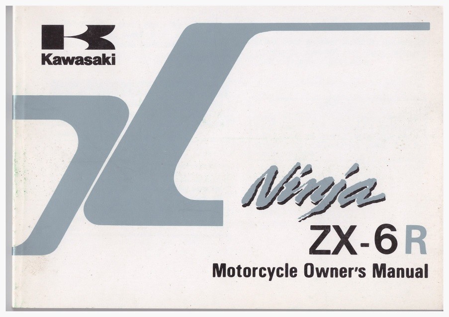 Service Manual - KAWASAKI NINJA ZX-6 ZZ-R600 ZZ-R500 From
