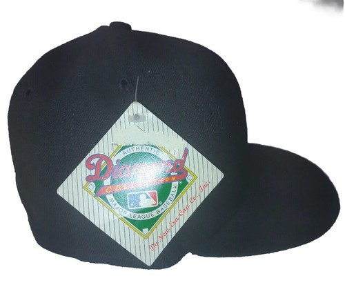 Cappello Berretto Lana Vintage Taglia 7 Chicago White Sox New Era Collezione Diamond USA. - Foto 9 di 9