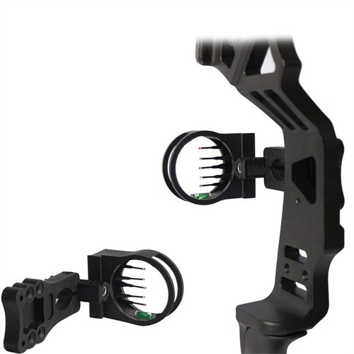 5-Pins Light Hunting Recurve Bow Archery Accessories Compound Bow Sight Top Sale - Picture 6 of 7