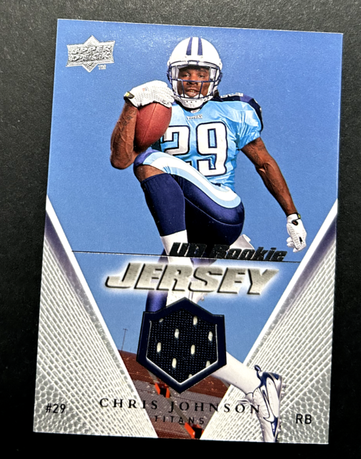2008 Upper Deck - Chris Johnson #UDRJ-CJ Tennessee Titans - ROOKIE
