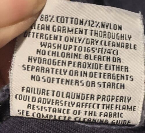 Westex Ultrasoft Flame Resistant FR Navy Jacket w/Reflective Size Large #1240 - Bild 10 von 14