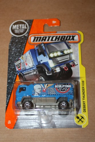 Matchbox Vehicle - Desert Thunder V16 - 34/125 - New & Sealed - 3+ - Picture 1 of 12