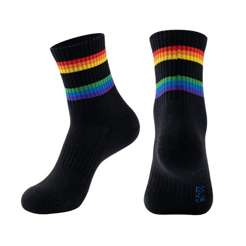 Unisex Dailywear Color Block Striped Sockings Casual Athletic Socks Running - Bild 33 von 37
