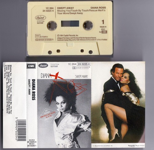 Diana Ross - Swept Away (Original MC Cassette 1984) - Imagen 2 de 2
