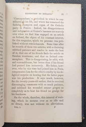 Memoir of Count de Montalembert Vol 1 and 2 by Mrs Oliphant Hardback 1872 - Picture 11 of 21