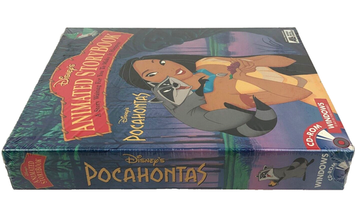 Disney's Pocahontas Animated Storybook CD for Windows 1995 Big Box Vintage - Picture 4 of 10