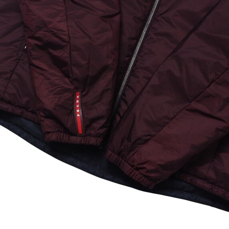 PRADA SPORTS Jacket Size 56 Reversible padded hood Branded PRADA SPORTS Jacket Size 56 Reversible padded hood Branded