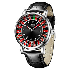 2025 Men Fashion Watch Stainless Steel Luminous 30M Waterproof Quartz Wristwatch