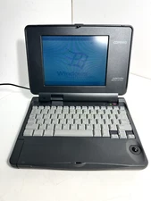 Compaq Contura Aero 4/33C Vintage Laptop Computer 8MB RAM 160 MB HDD Win 95 READ