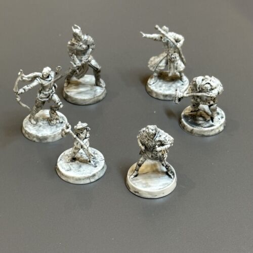 6X Heroes Warriors Miniatures DND Dragonlance Dungeons & Dragons Board Game TRPG - Afbeelding 1 van 7