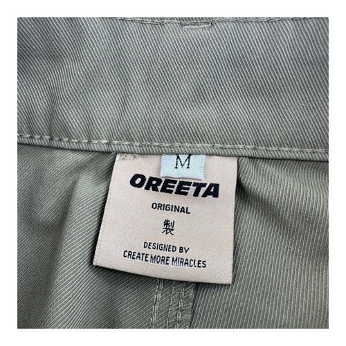 Oreeta Original NWT Cotton Cargo Relax Fit Women’s Pants - Green Medium - Picture 3 of 5