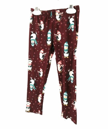 One Step Up Girls Multi Color Christmas Leggings Size 4 - Picture 8 of 12