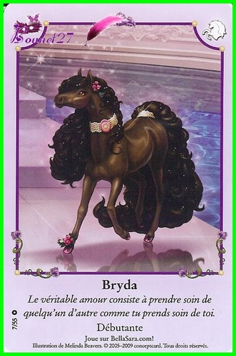 Carte Cheval Cards Horse BELLA SARA " Le Bal de Bella " N° au choix - Imagen 7 de 45