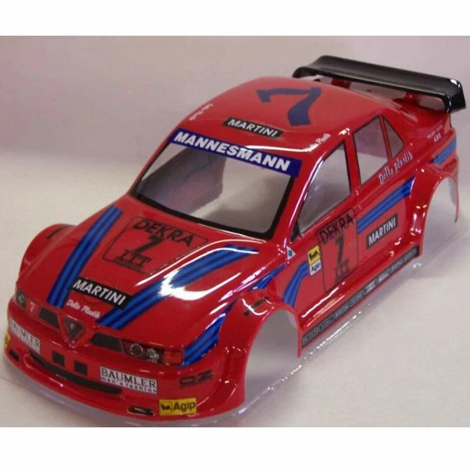 0413 Carrozzeria Body Rc 1/10 Alfa Romeo 155 DTM +spoiler - Bild 4 von 4