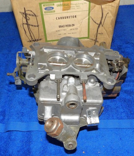 1980 Ford LTD Crown Victoria Grand Marquis NOS REMAN 5.0L 302 2V VV CARBURETOR - Imagen 8 de 12
