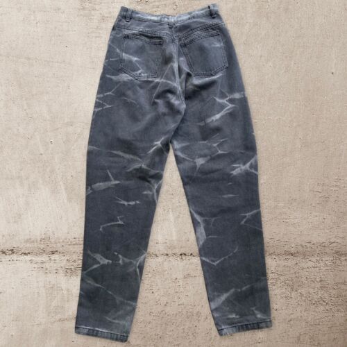 Kript Tempest Damen grau High Waist Tapered Leg Denim Jeans Größe 28x32 - Bild 2 von 10