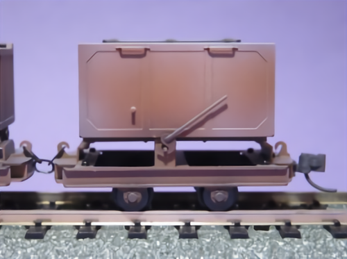 On30/On2/On18 DB Narrow Gauge Ore Car 2 Cars Kit Mining Wagon Tipper Dumper 0e - Picture 4 of 10