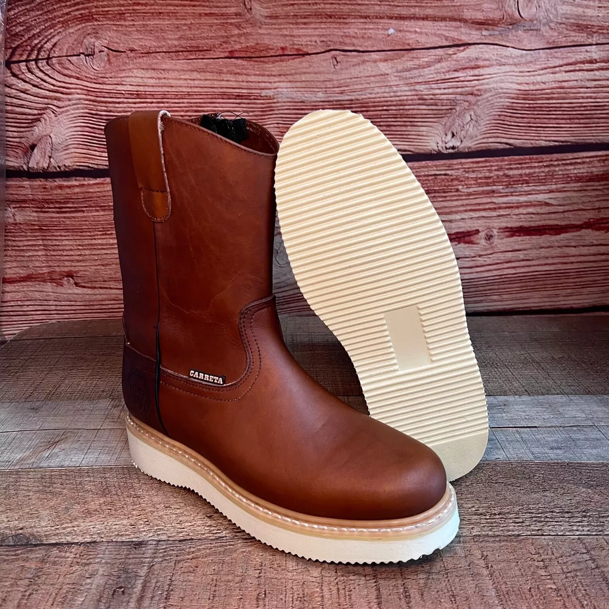 Lightweight pull on best sale boots