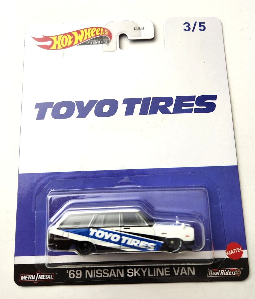 Hot Wheels '69 Nissan Skyline Van Toyo Tires #3 2023 POP