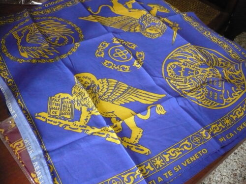 Bandana blu Veneto leone di san Marco Venezia 2016 - Zdjęcie 1 z 2