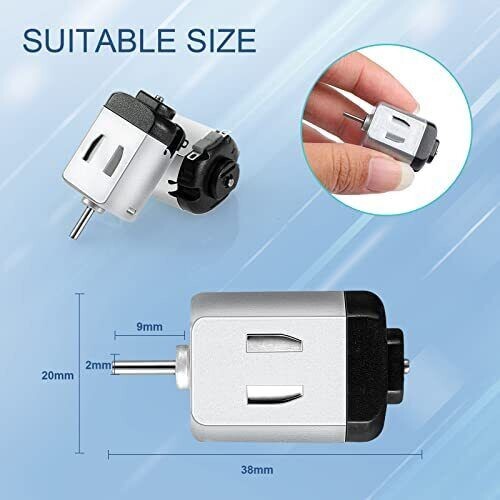 10 x Mini 130 DC 1.5-3V Hobby Toy Robot STEM Motor USA seller - Picture 3 of 4