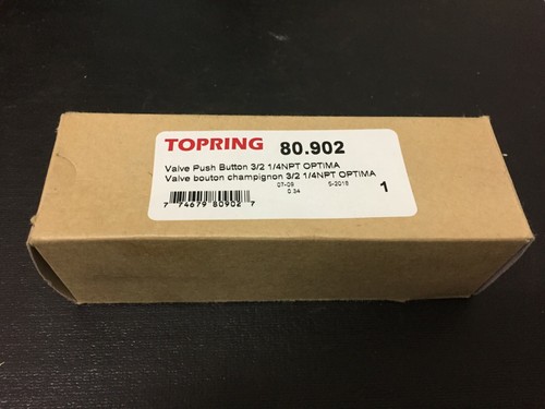 Topring Valve Push Button 3/2 1/4NPT (80.902) - Bild 1 von 2