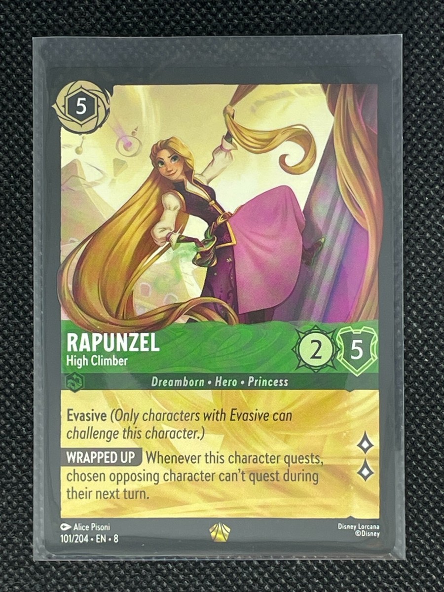 Disney LORCANA「RAPUNZEL」プロモカード（英語版） Rapunzel - Gifted with Healing - The First Chapter - Disney