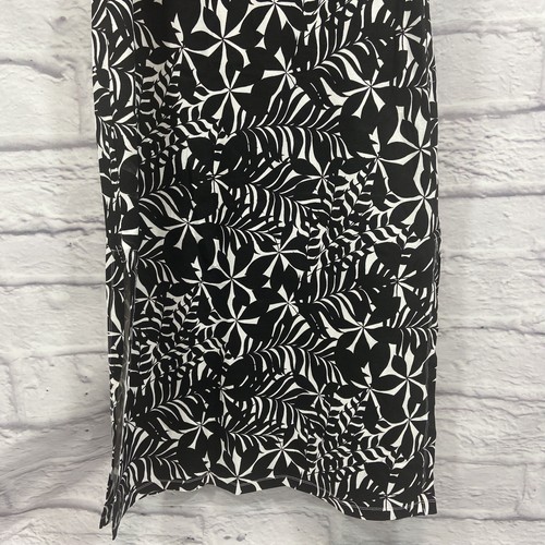 Tommy Bahama Dress Women’s Large Black White Sleeveless Pink Floral EUC - Picture 3 of 11