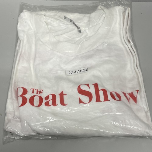 LIL YACHTY THE BOAT SHOW TOUR T SHIRT White 2XL DOUBLE SIDED 2016 OFFICIAL - Picture 1 of 5