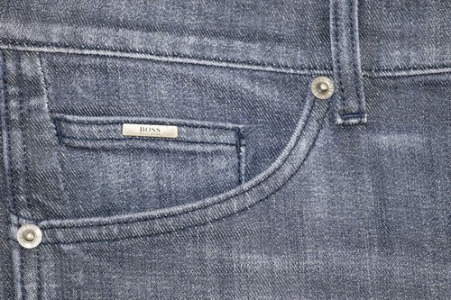 HUGO BOSS Jeans, Mod. Delaware3, Gr. 31/34, Slim Fit, Navy, Stretch - Picture 12 of 16