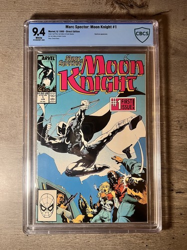 Marc Spector: Moon Knight #1 1989 CBCS 9.4